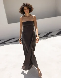 Gabby Maxi Dress*CHARCOAL Outlet