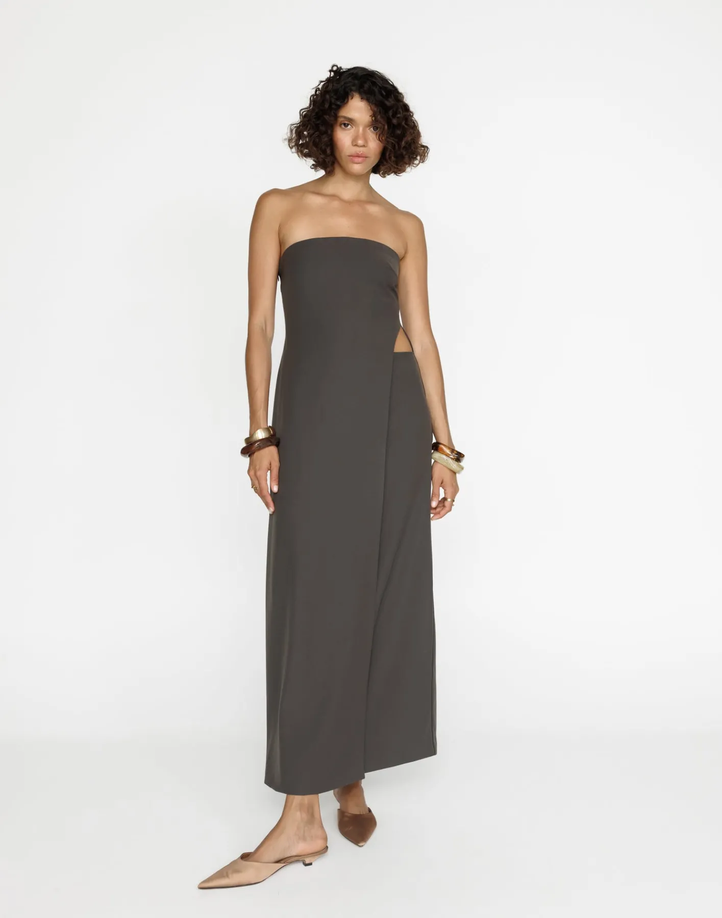 Gabby Maxi Dress*CHARCOAL Outlet