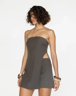 Gabby Mini Dress*CHARCOAL Discount
