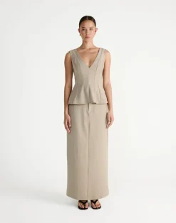 Giana Top (Dusty Sage)*CHARCOAL Best