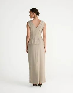 Giana Top (Dusty Sage)*CHARCOAL Best