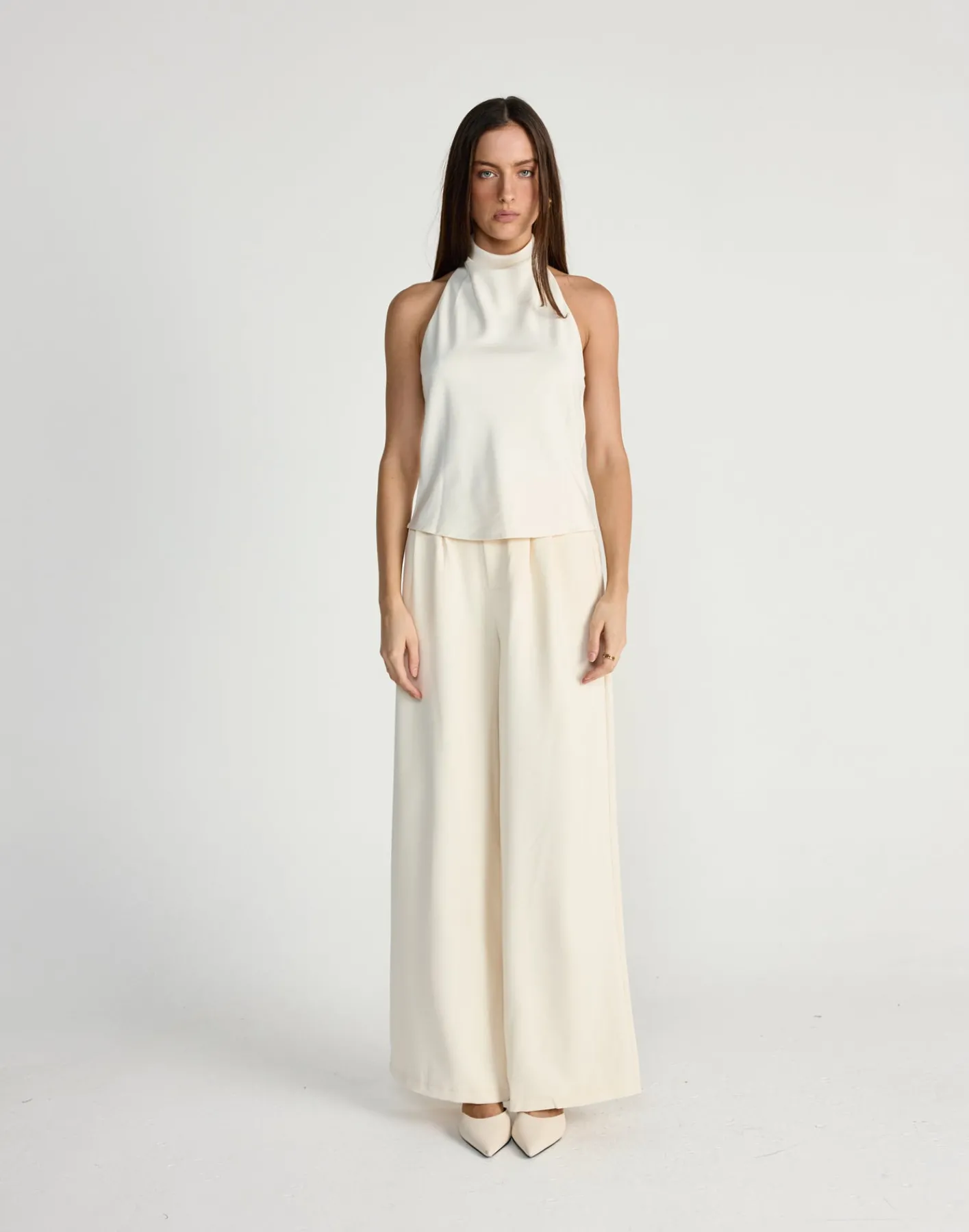Gilda Top (Cream)*CHARCOAL CLOTHING Clearance