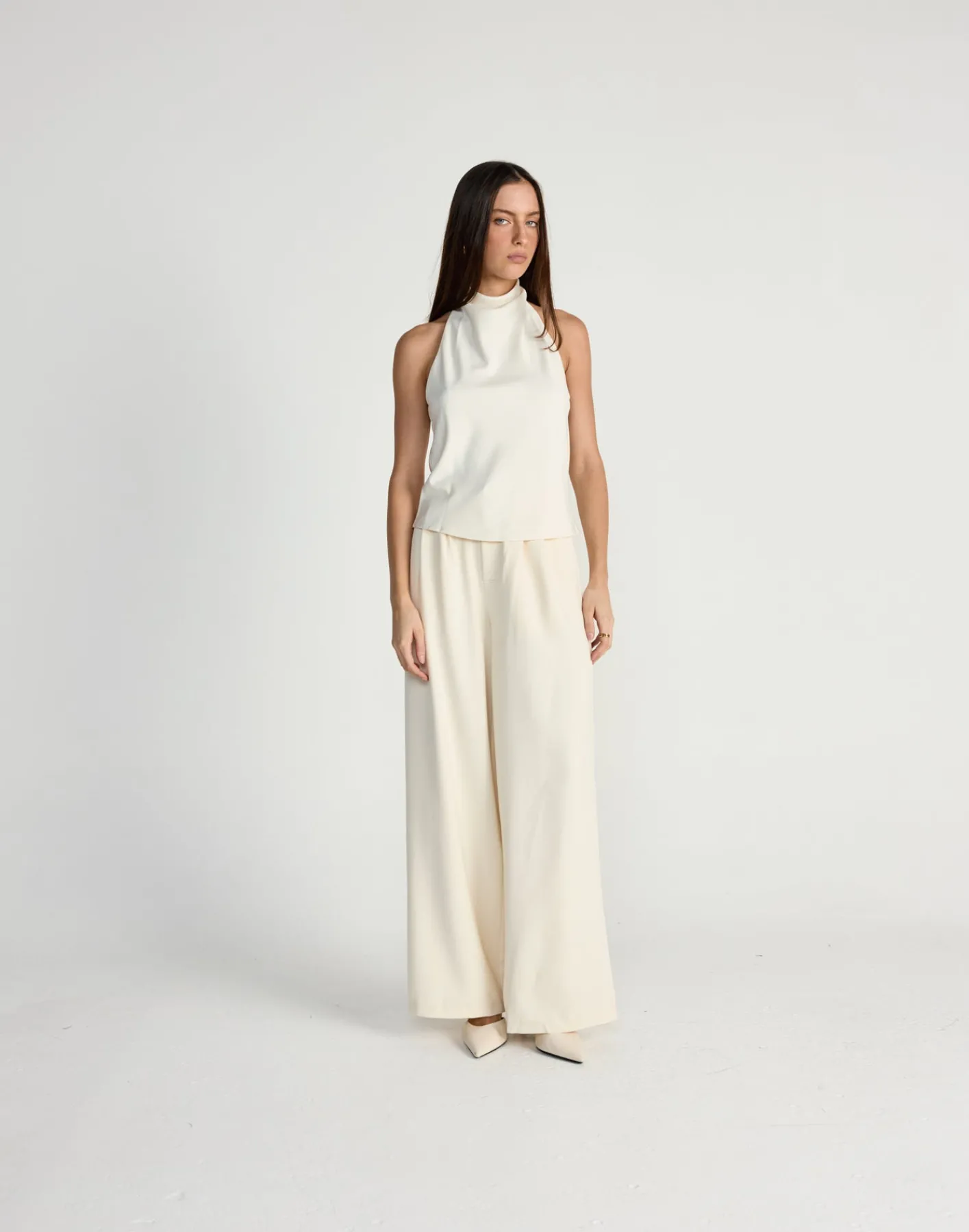 Gilda Top (Cream)*CHARCOAL CLOTHING Clearance
