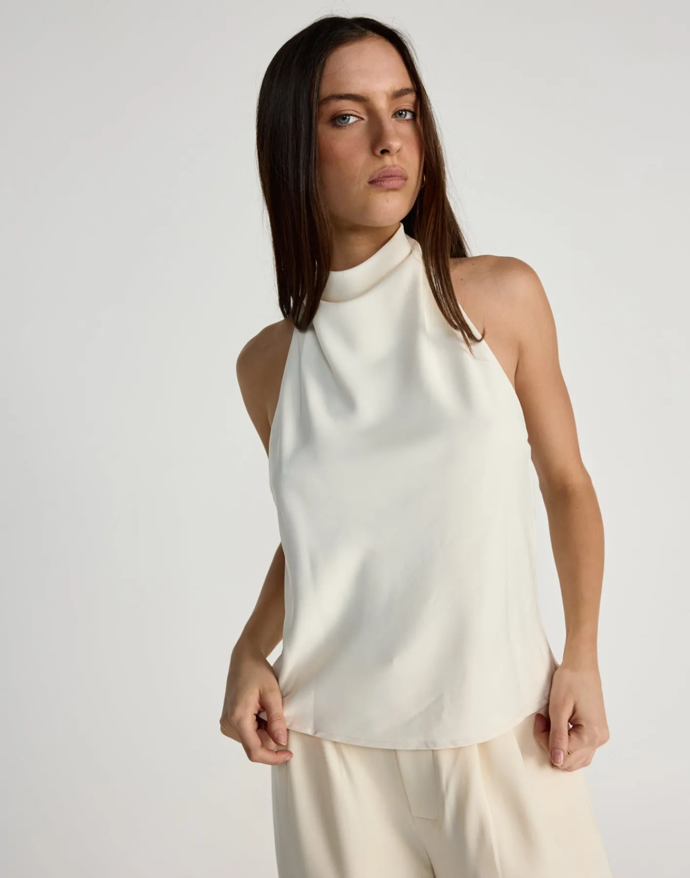 Gilda Top (Cream)*CHARCOAL CLOTHING Clearance