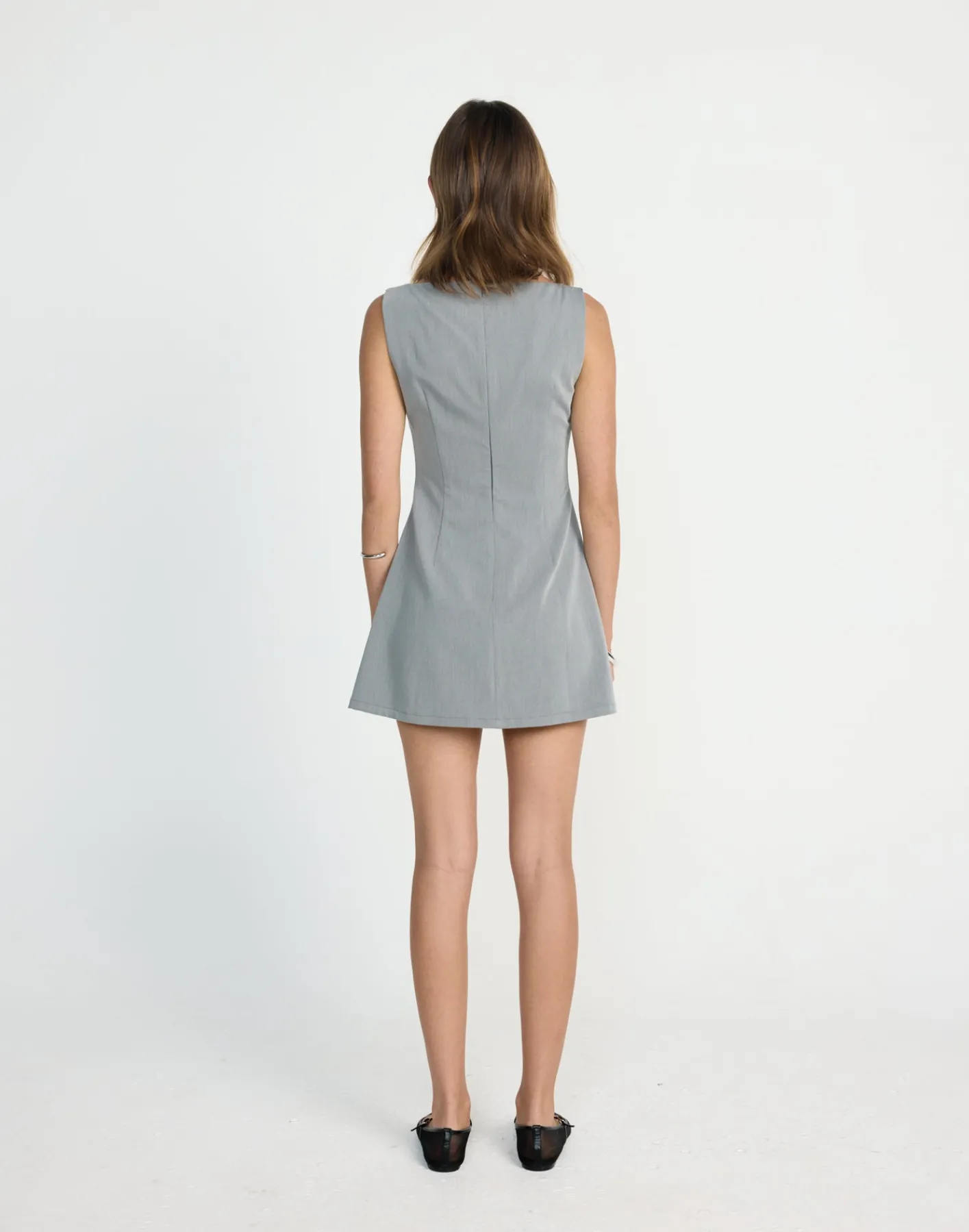 Gwynne Mini Dress (Grey Marle)*CHARCOAL CLOTHING Fashion