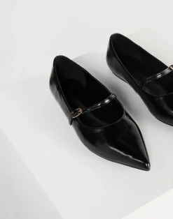 Harriette Ballet Flat (Black Shine)  - By*BILLINI Fashion
