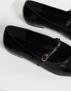 Harriette Ballet Flat (Black Shine) - By*BILLINI Fashion