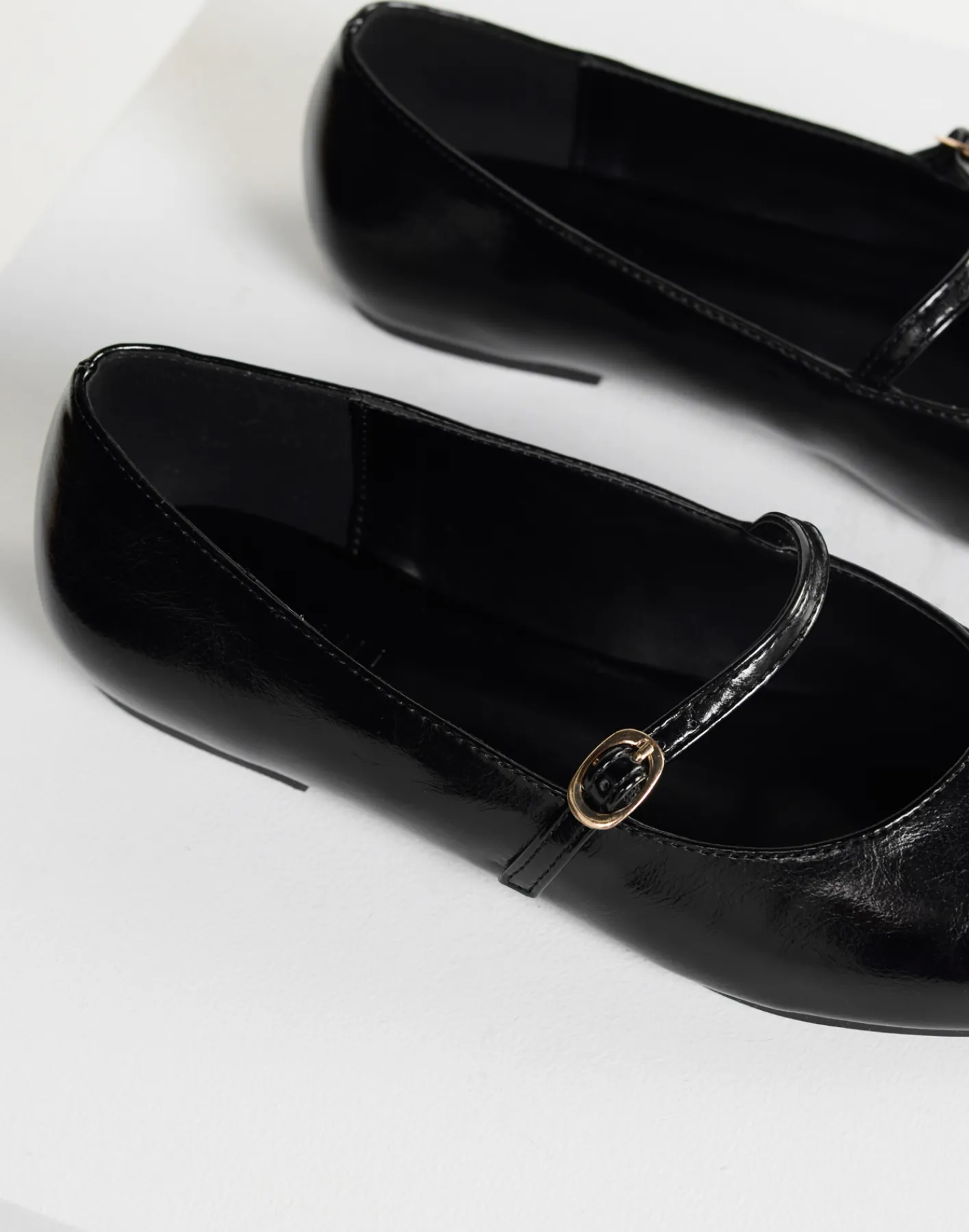 Harriette Ballet Flat (Black Shine) - By*BILLINI Fashion