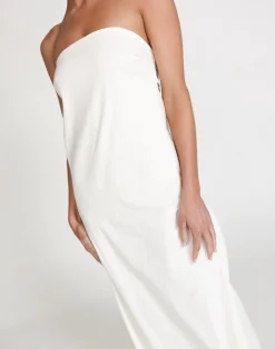 Hati Maxi Dress (White)*CHARCOAL Discount