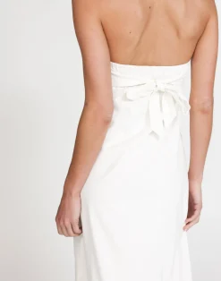 Hati Maxi Dress (White)*CHARCOAL Discount