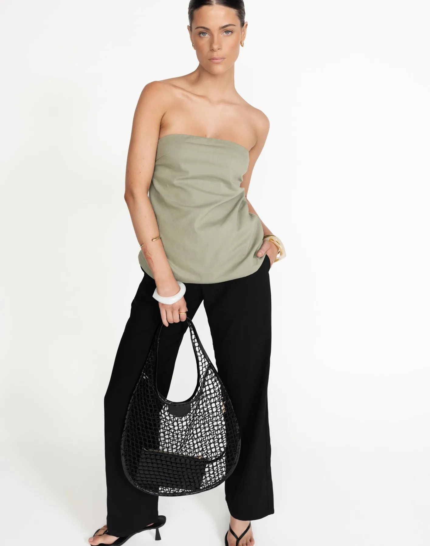 Hati Top (Seagrass)*CHARCOAL Fashion