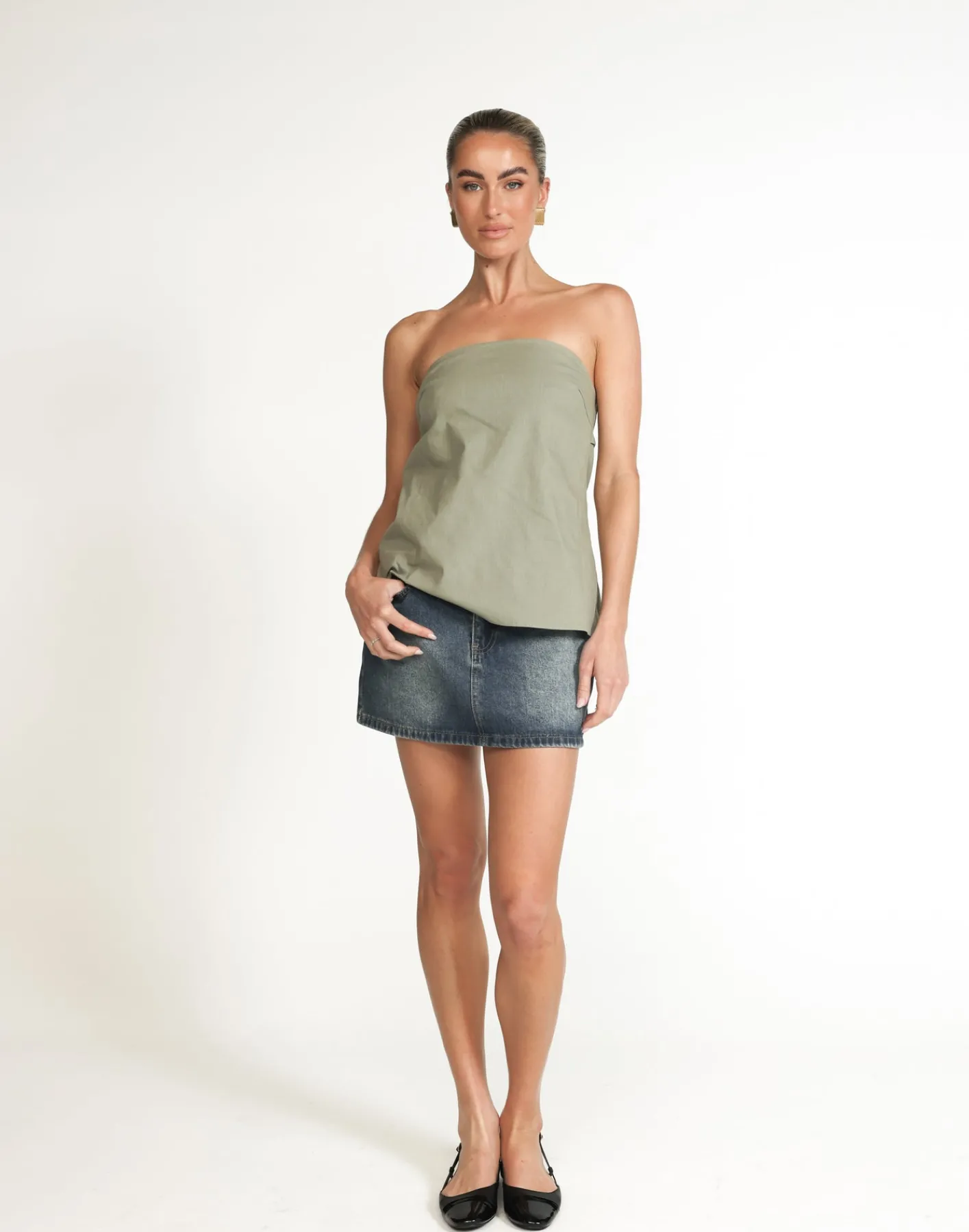 Hati Top (Seagrass)*CHARCOAL Fashion