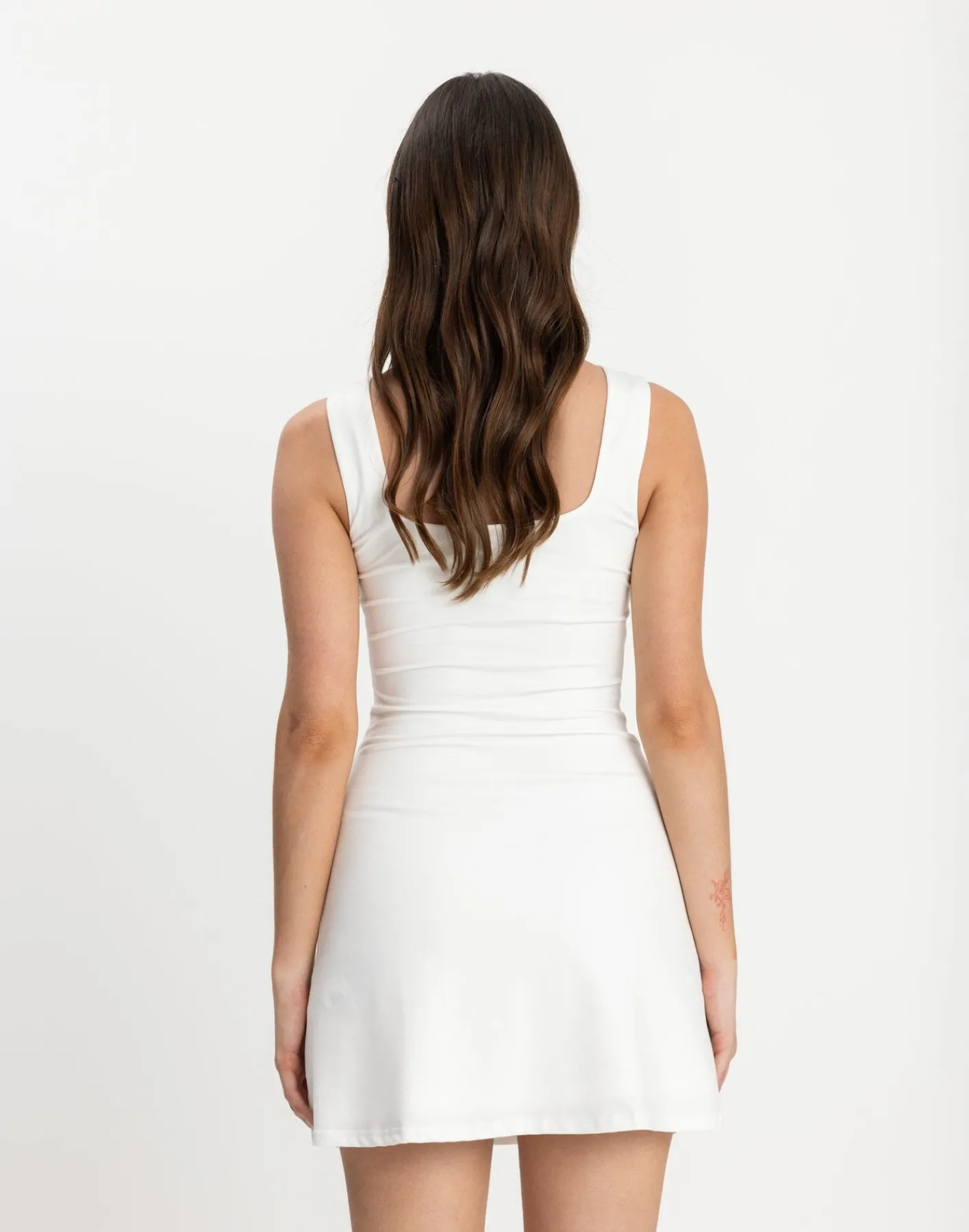 Heatwave Mini Dress (White)*CHARCOAL CLOTHING Sale