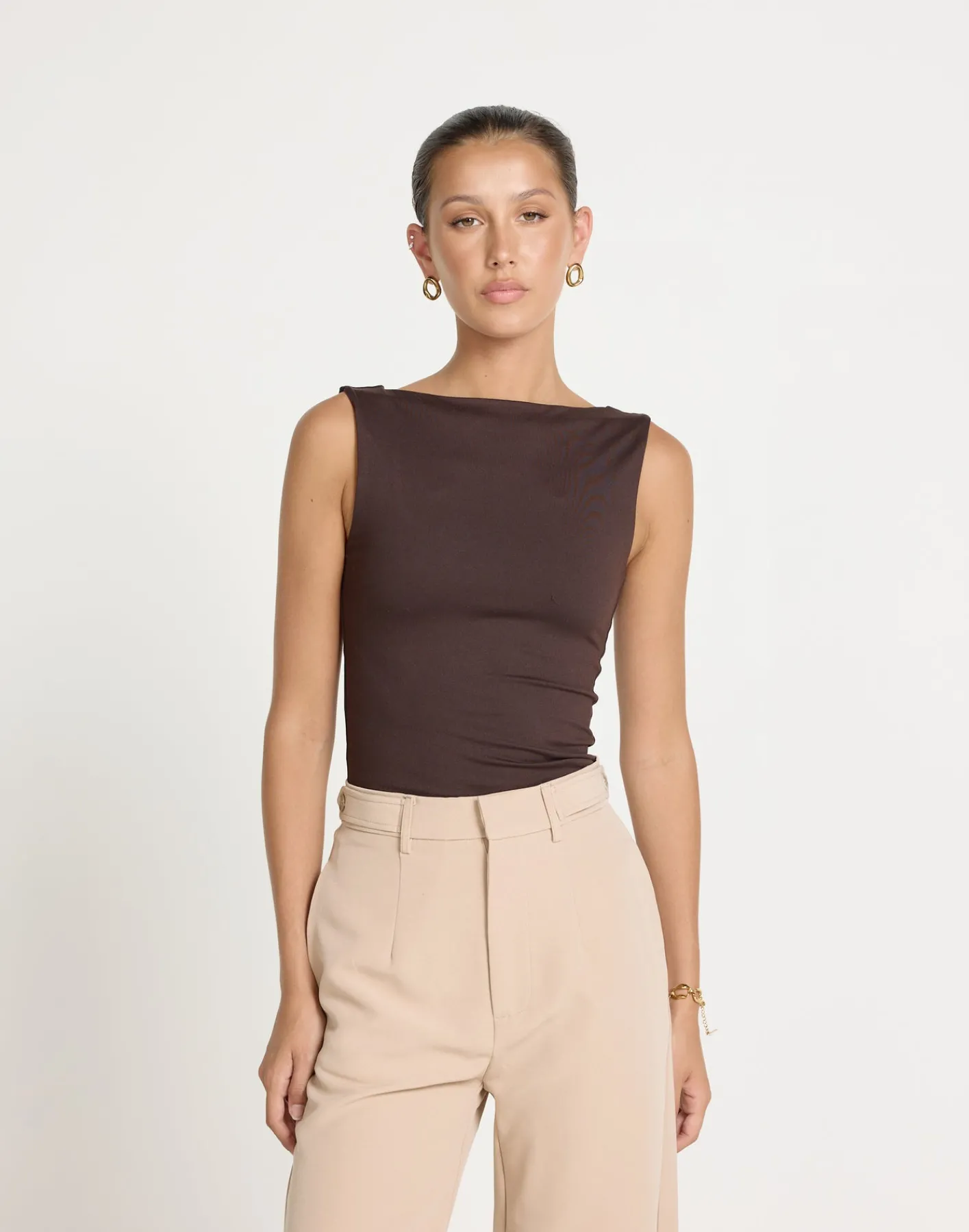 Heatwave Top (Chocolate)*CHARCOAL CLOTHING Outlet