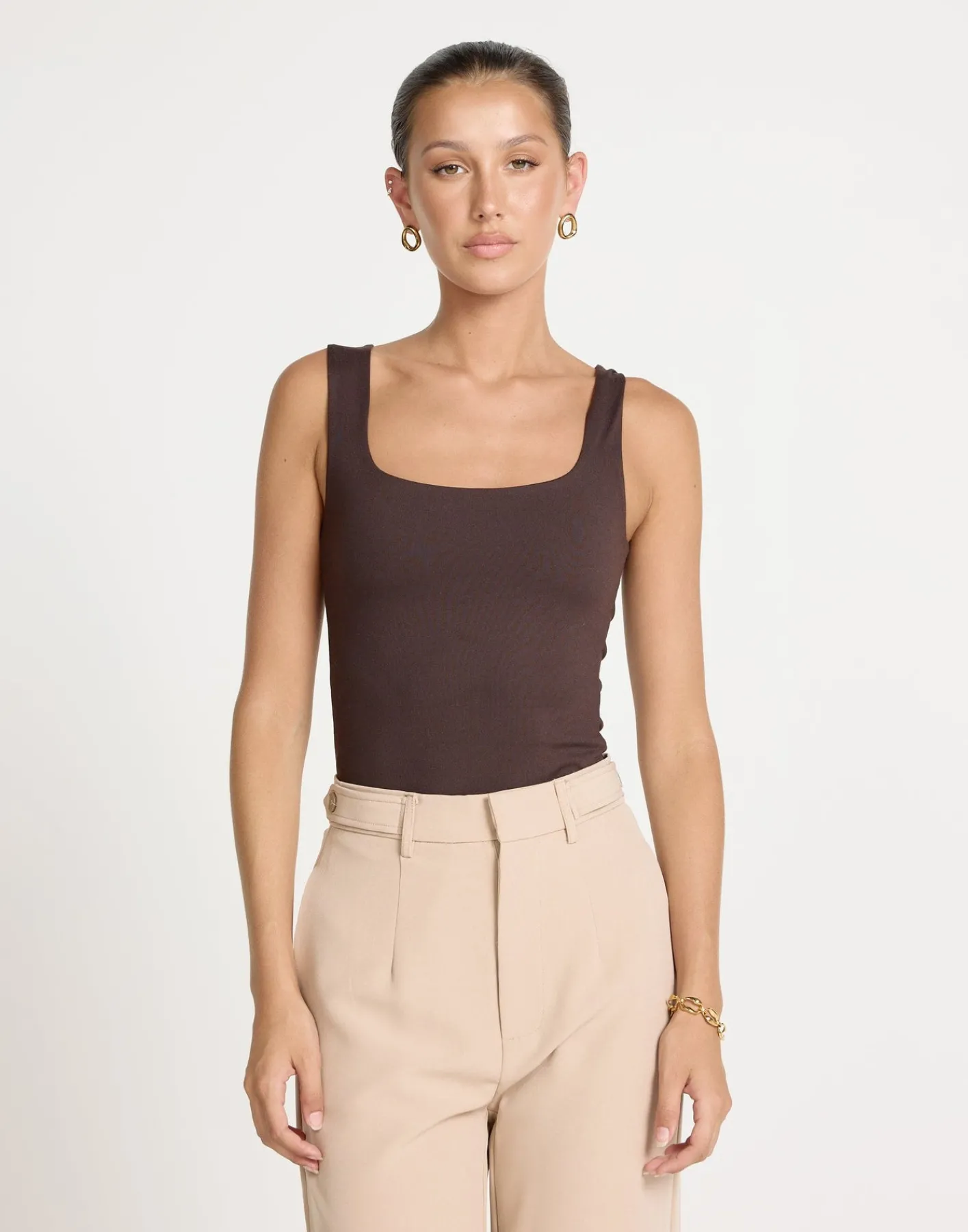 Heatwave Top (Chocolate)*CHARCOAL CLOTHING Outlet