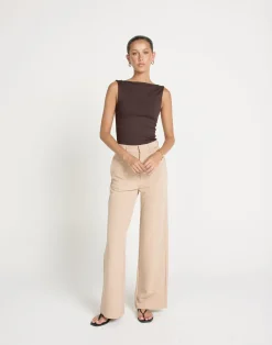 Heatwave Top (Chocolate)*CHARCOAL CLOTHING Outlet