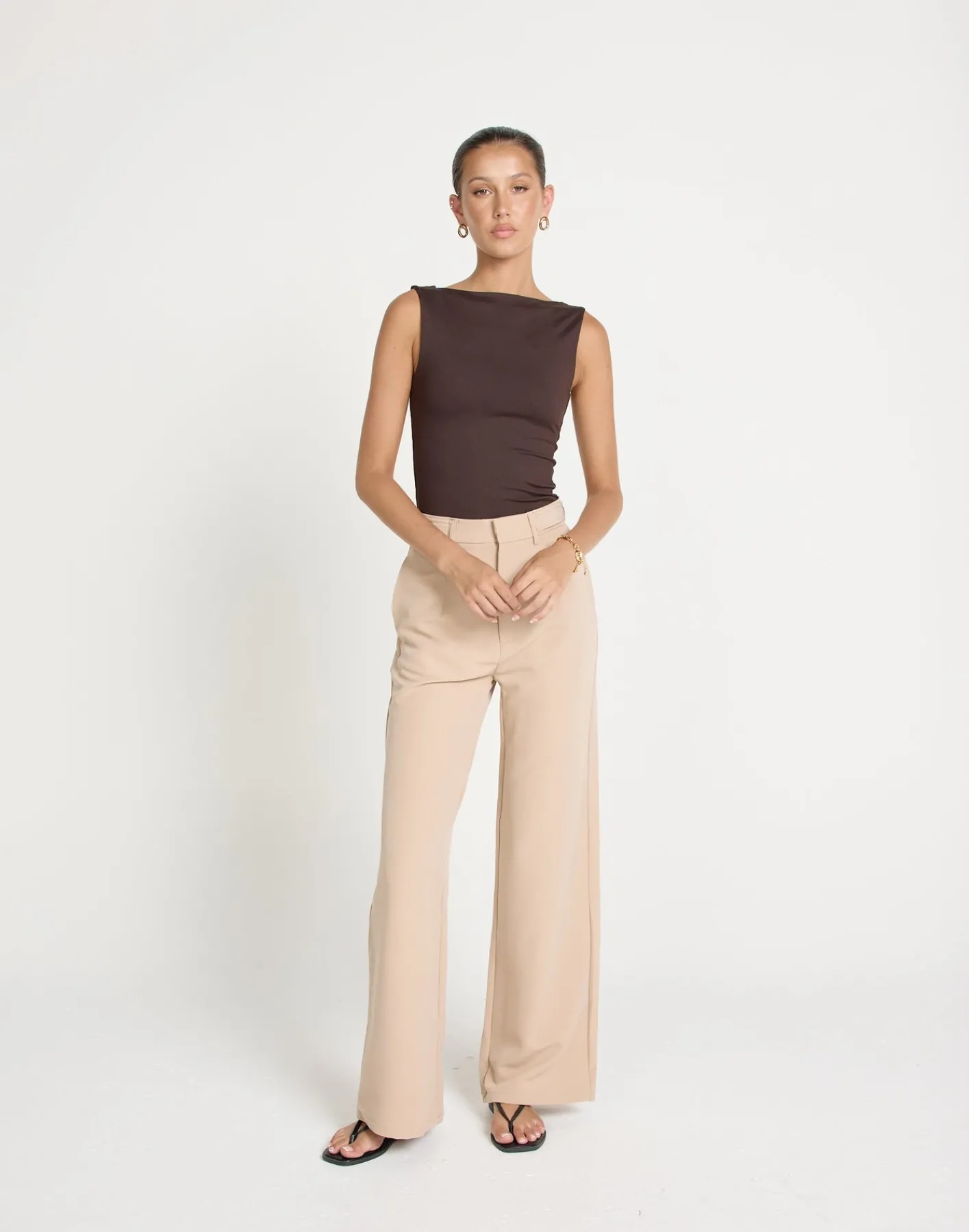 Heatwave Top (Chocolate)*CHARCOAL CLOTHING Outlet