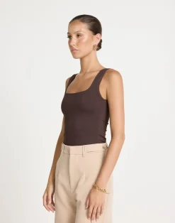 Heatwave Top (Chocolate)*CHARCOAL CLOTHING Outlet