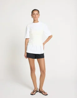Helga Top (White)*CHARCOAL CLOTHING Hot