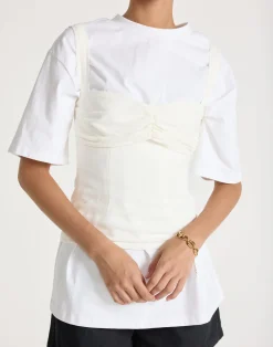 Helga Top (White)*CHARCOAL CLOTHING Hot
