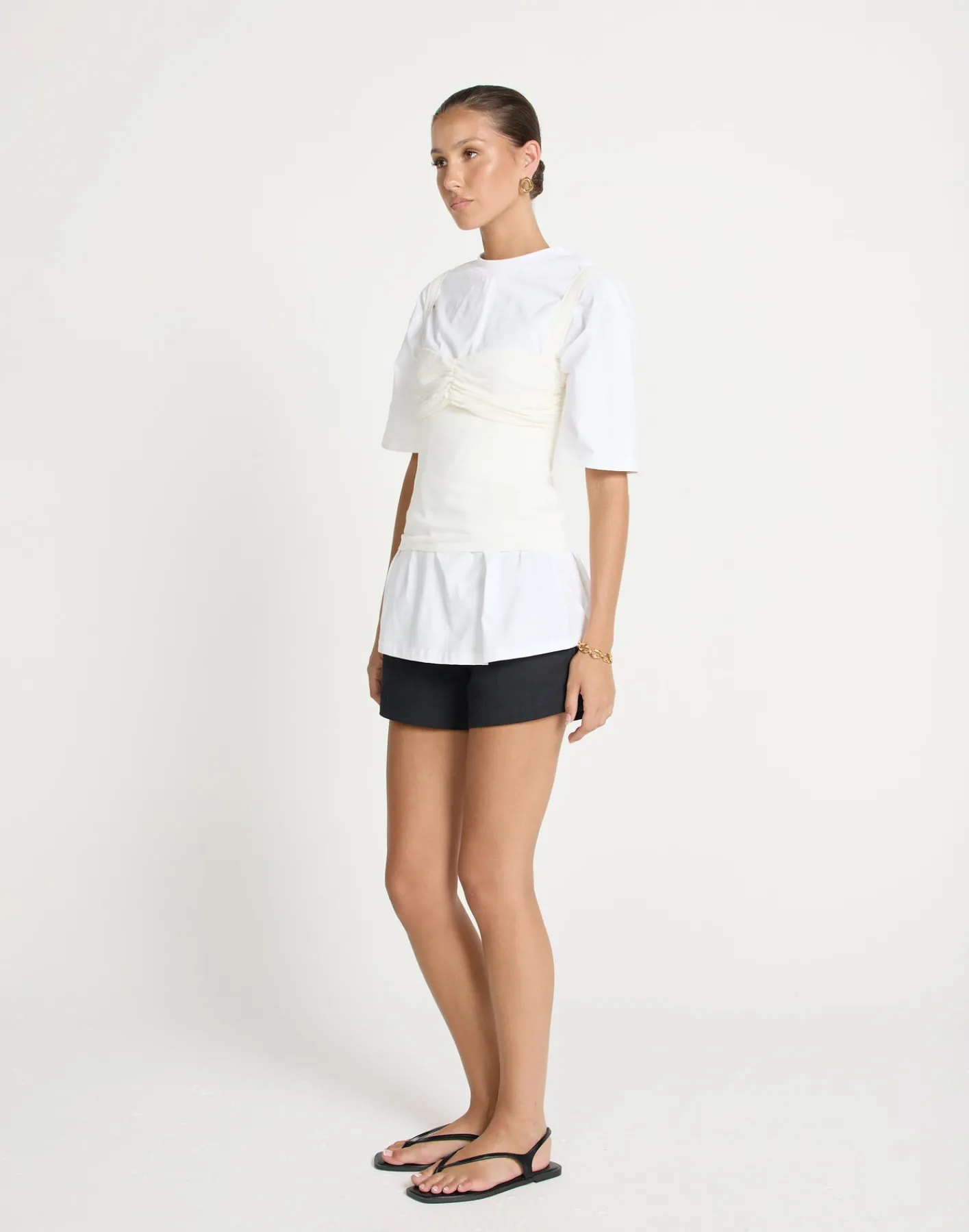 Helga Top (White)*CHARCOAL CLOTHING Hot