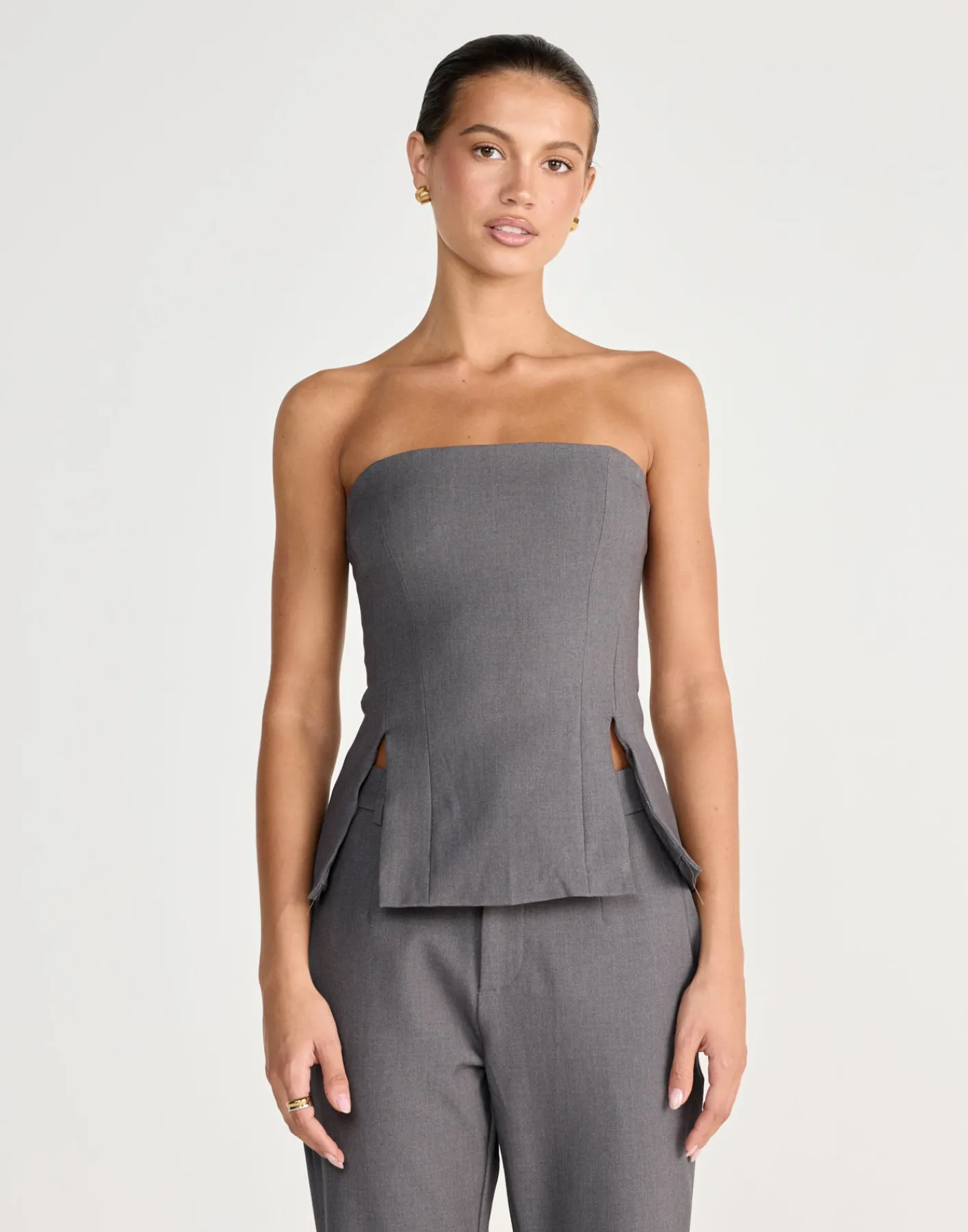 Hollis Top (Slate)*CHARCOAL CLOTHING Discount