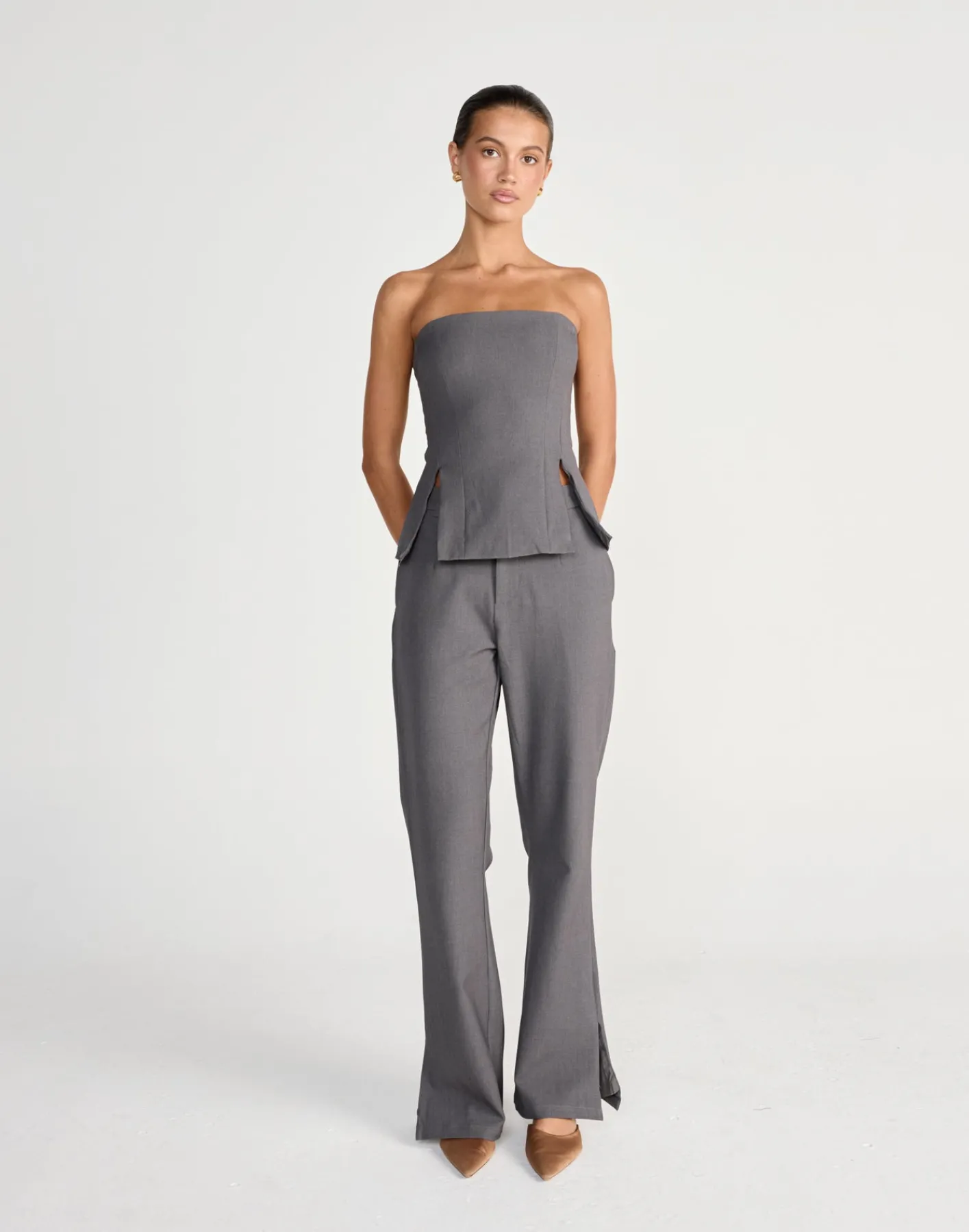 Hollis Top (Slate)*CHARCOAL CLOTHING Discount