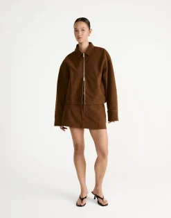 Houston Jacket (Tan)*CHARCOAL Fashion