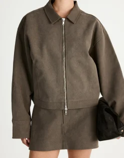 Houston Jacket (Warm Grey)*CHARCOAL Hot