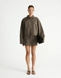 Houston Jacket (Warm Grey)*CHARCOAL Hot