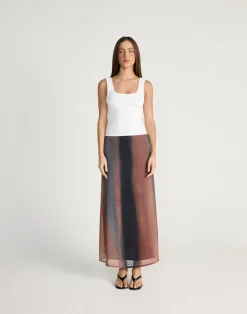 Hunter Maxi Skirt (Bittersweet)*CHARCOAL CLOTHING Sale
