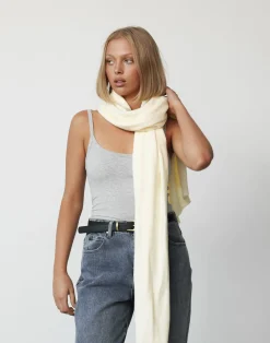 Imogen Scarf (Vanilla)*CHARCOAL Outlet