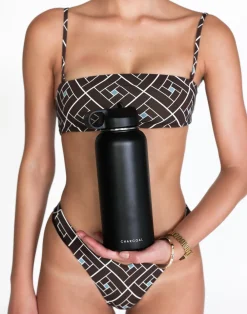 Insulated Water Bottle (Black)*CHARCOAL Outlet