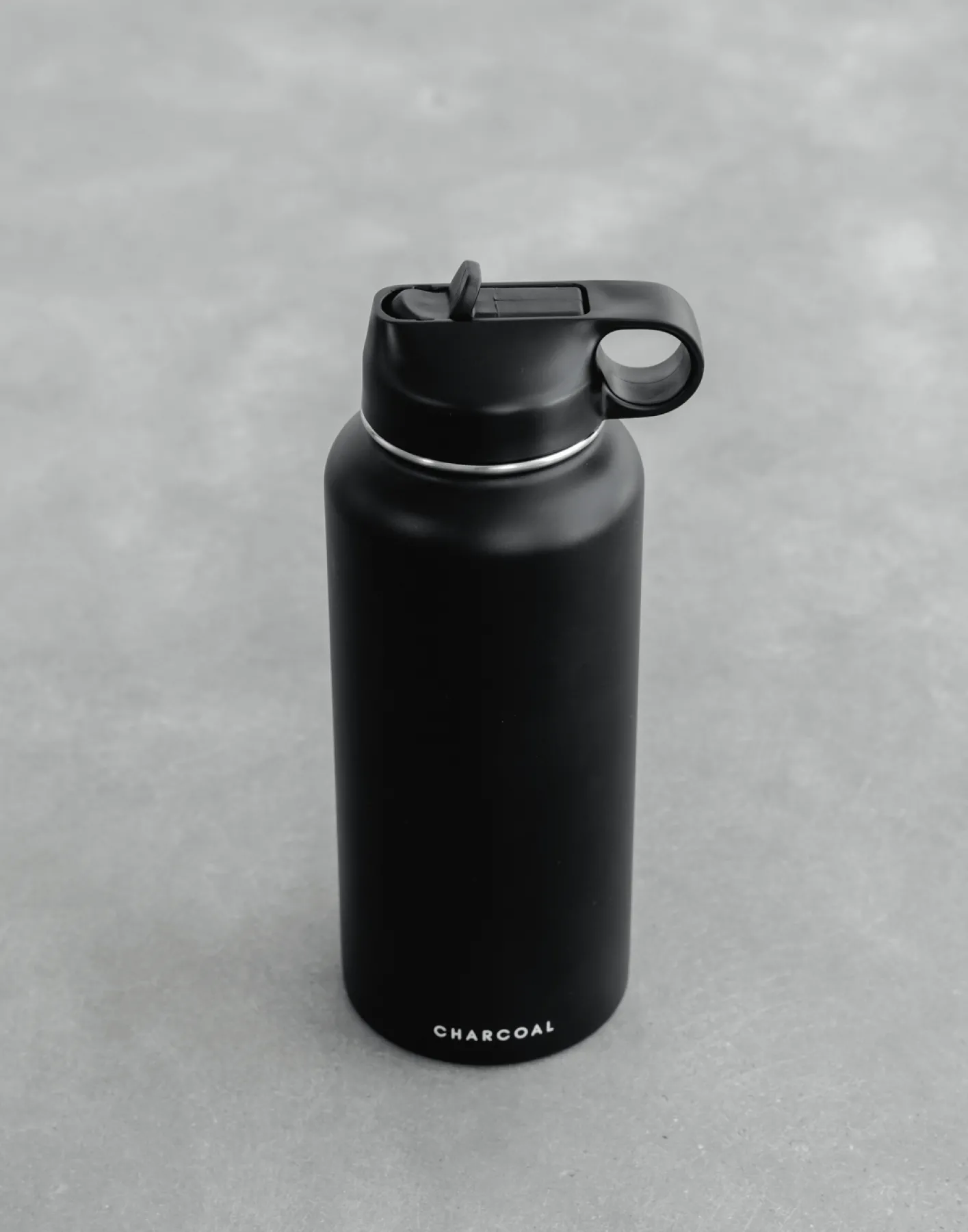 Insulated Water Bottle (Black)*CHARCOAL Outlet