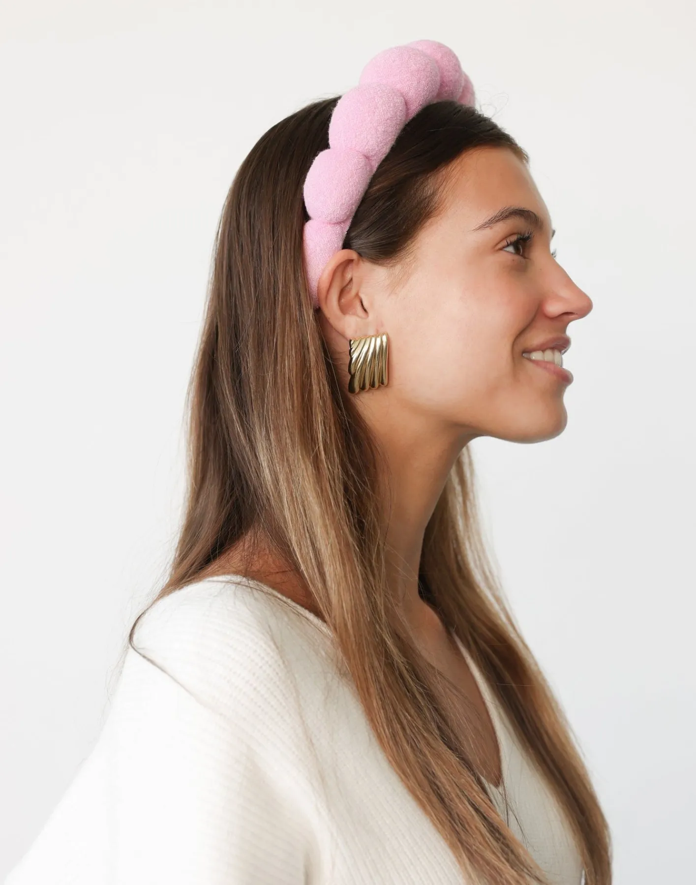 Irene Headband (Pink)*CHARCOAL Discount