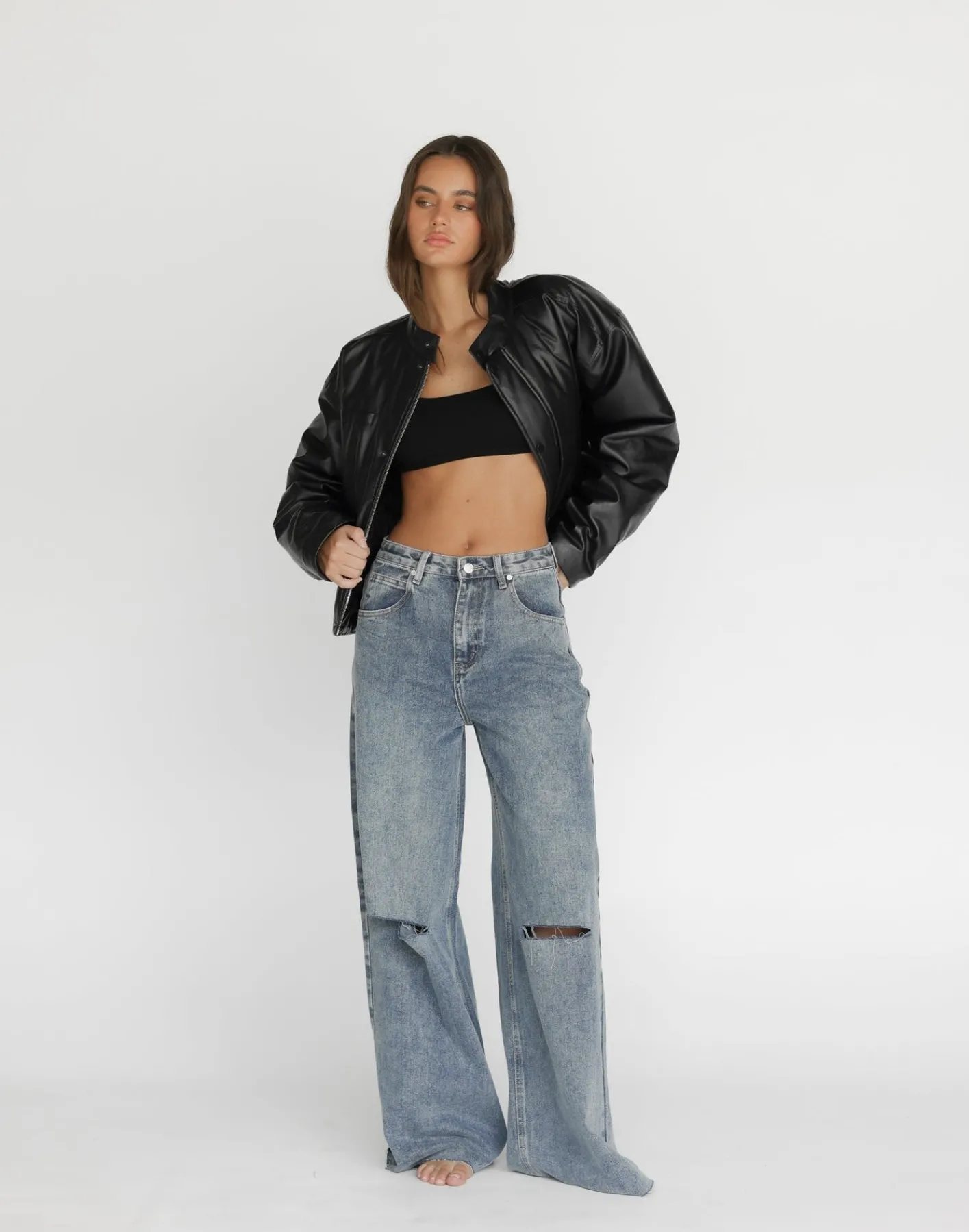 Isaiah Jacket (Black)*CHARCOAL Hot