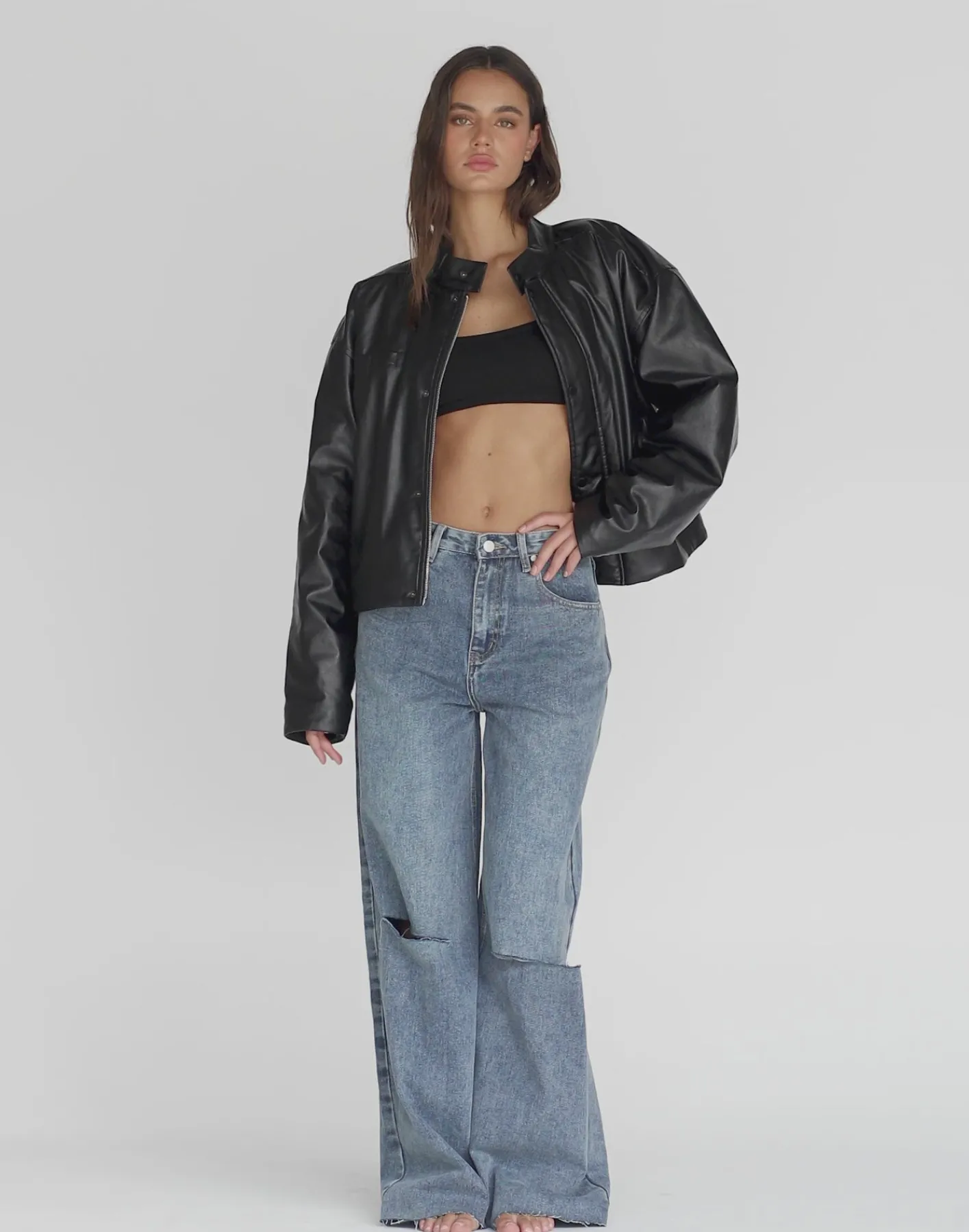 Isaiah Jacket (Black)*CHARCOAL Hot