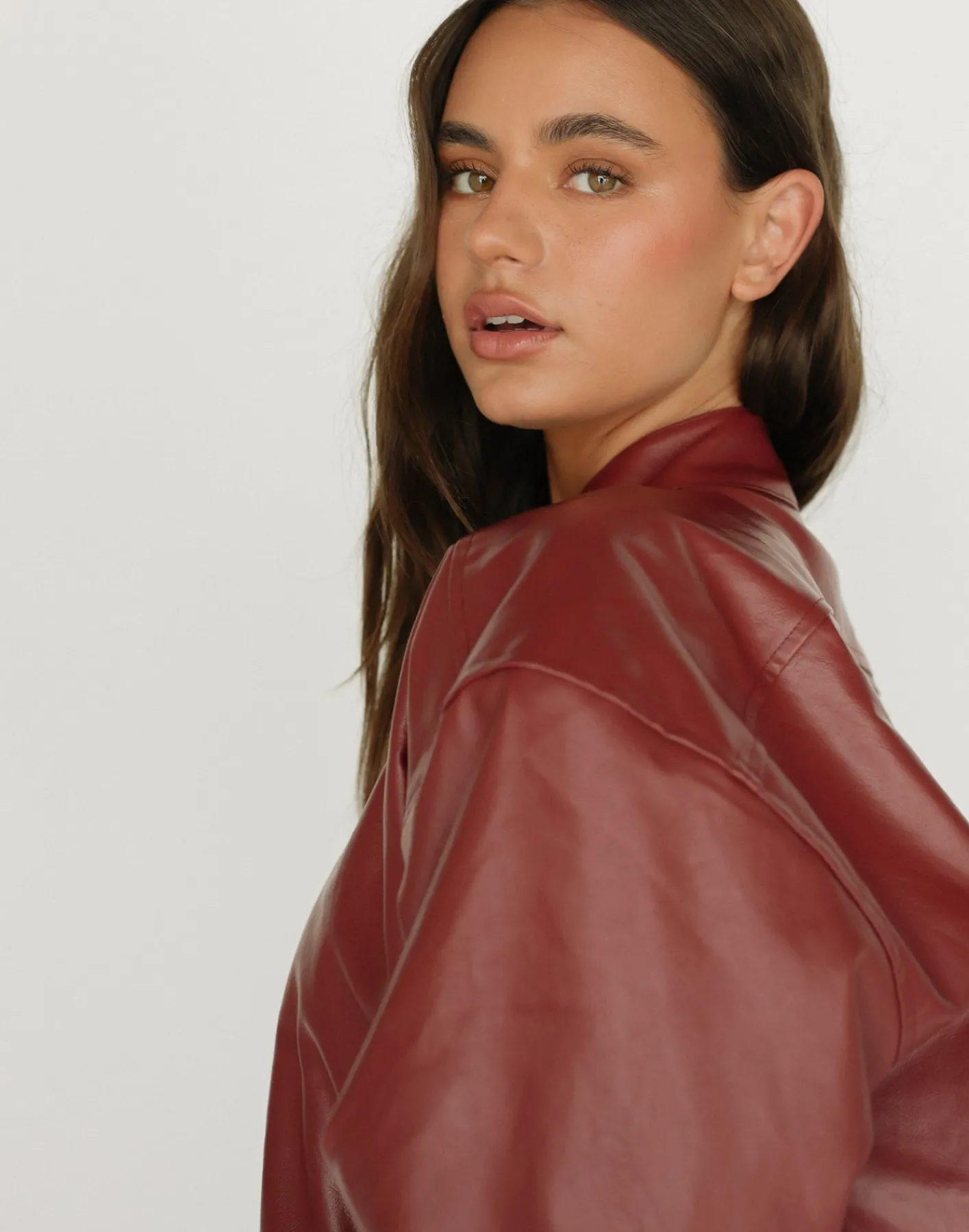 Isaiah Jacket (Cherry)*CHARCOAL Fashion