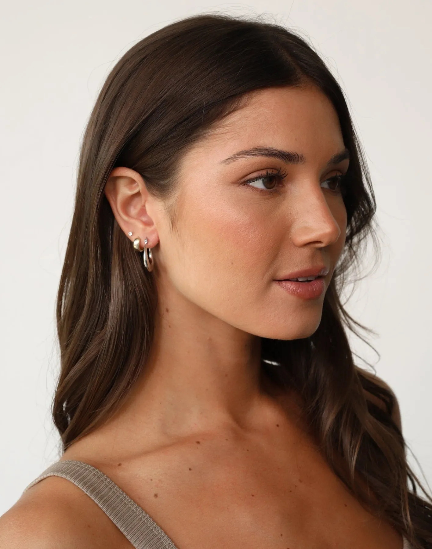 Jacey Earrings (Silver)*CHARCOAL Discount