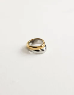 Jackie Ring (Gold/Silver)*CHARCOAL Hot