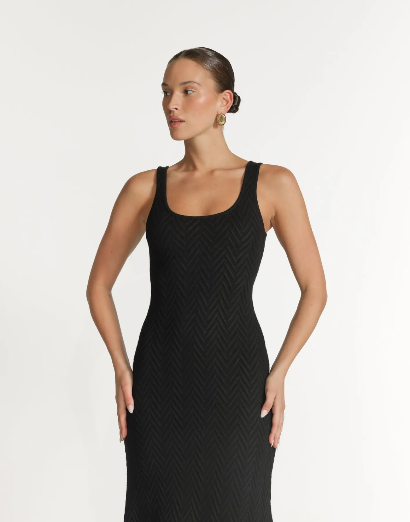 Jacqueline Maxi Dress (Black)*CHARCOAL Fashion