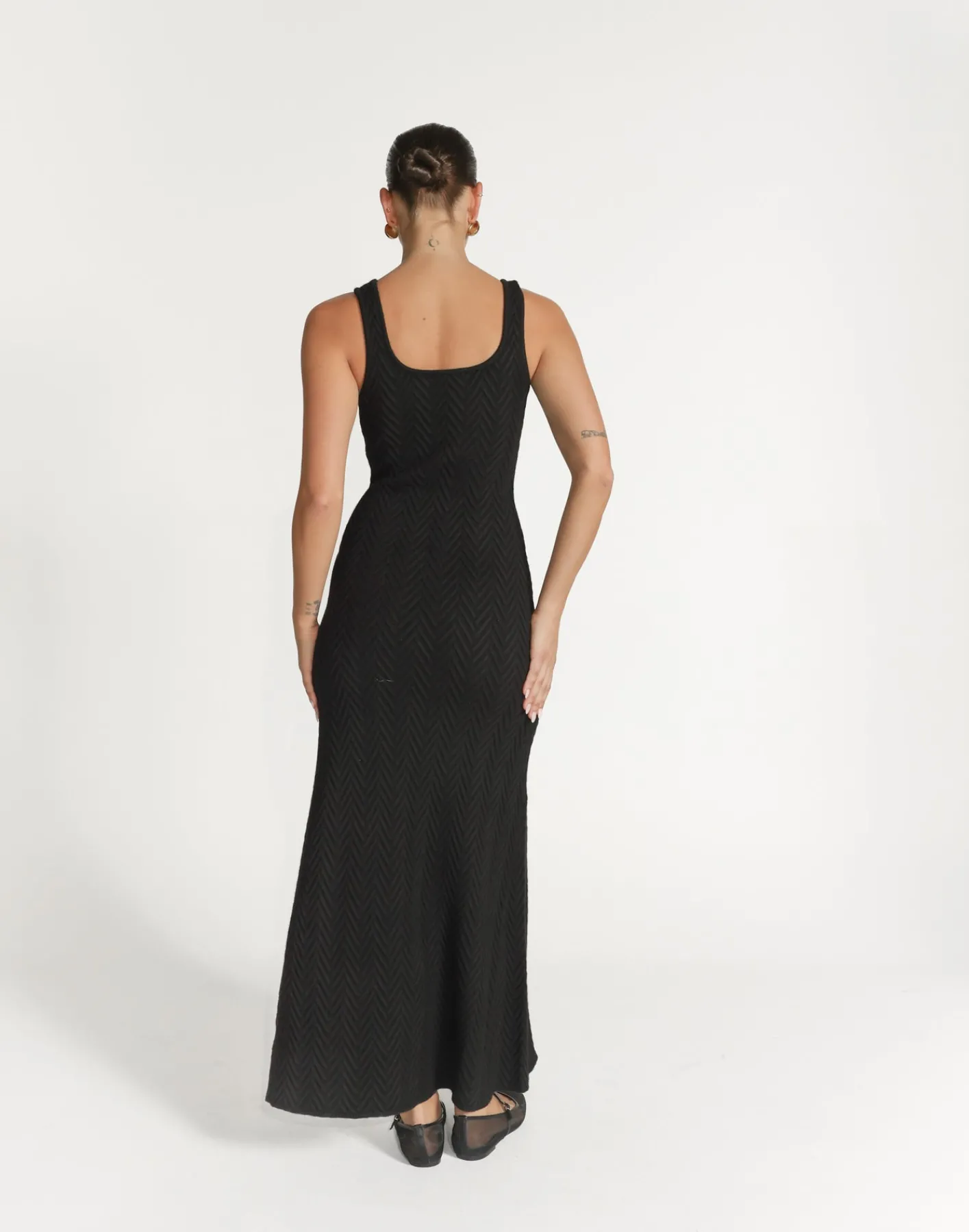 Jacqueline Maxi Dress (Black)*CHARCOAL Fashion