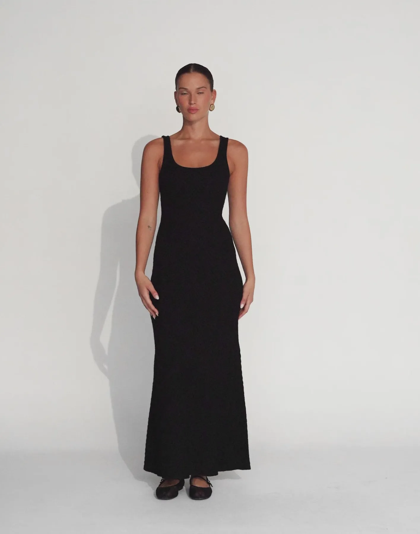 Jacqueline Maxi Dress (Black)*CHARCOAL Fashion