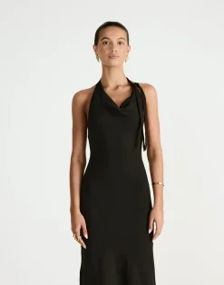 Jairo Maxi Dress (Black)*CHARCOAL New