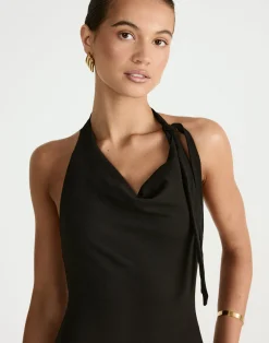 Jairo Maxi Dress (Black)*CHARCOAL New
