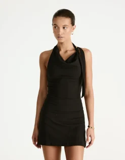 Jairo Mini Dress (Black)*CHARCOAL Sale