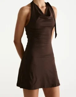 Jairo Mini Dress (Chocolate)*CHARCOAL Sale