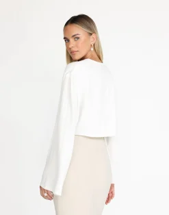 Jamila Shirt (White)*CHARCOAL Sale