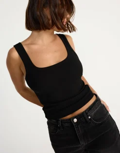 Jayden Tank (Black)*CHARCOAL CLOTHING New