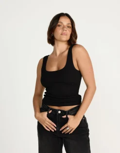Jayden Tank (Black)*CHARCOAL CLOTHING New